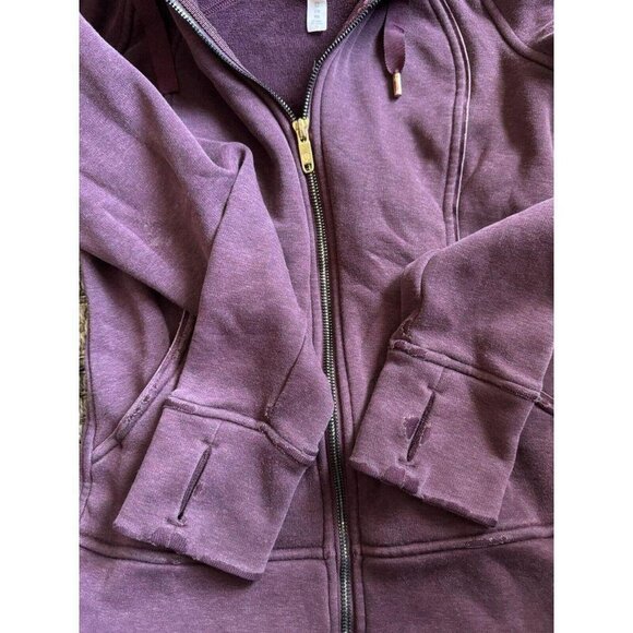 Lululemon Scuba Zip-Up High Neck Women's Sweater Magenta - Size 4 jacket - Picture 5 of 5